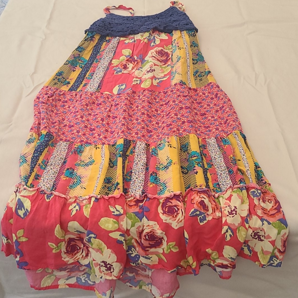 Colorful Full length girls sundress